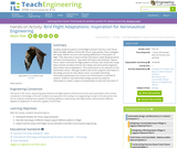 Adaptations for Bird Flight – Inspiration for Aeronautical Engineering Adaptations for Bird Flight – Inspiration for Aeronautical Engineering