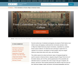 From Colonialism to Tourism: Maps in American Culture From Colonialism to Tourism: Maps in American Culture