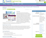 Communicating Your Results Communicating Your Results