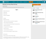 Blended Learning: Shape Sorting Blended Learning: Shape Sorting