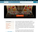 History of Survivance: Upper Midwest 19th-Century Native American Narratives History of Survivance: Upper Midwest 19th-Century Native American Narratives