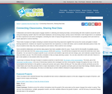 Connecting Classrooms, Sharing Real Data Connecting Classrooms, Sharing Real Data